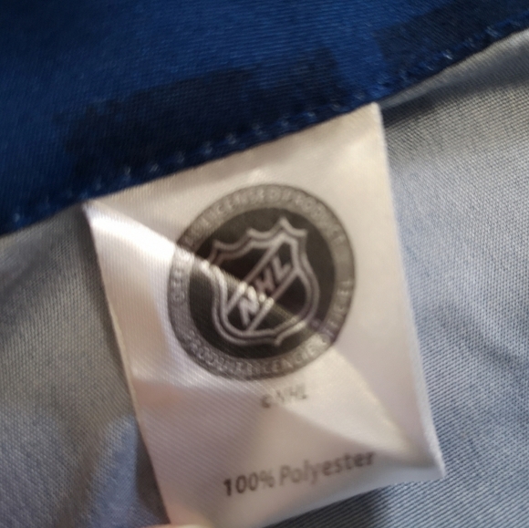 NHL hockey curtain panels, Set of 2, hockey decor theme - Picture 3 of 5